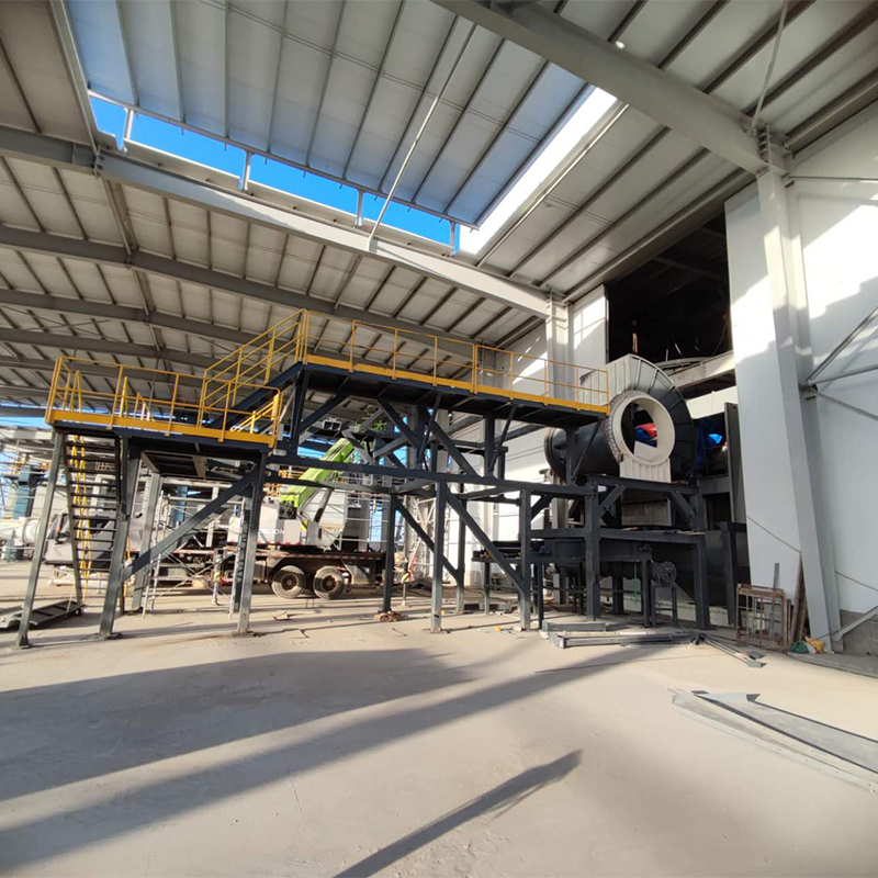 rock wool production line in Uzbekistan