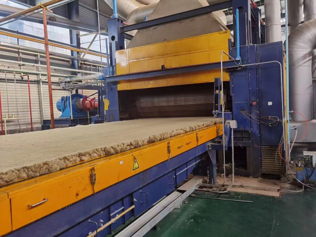 rock wool production line curing oven